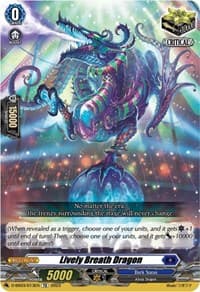 Lively Breath Dragon - D-SS03: Stride Deckset -Chronojet- - Cardfight Vanguard card