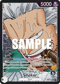 Smoker (093) (Alternate Art) - Paramount War - One Piece Card Game card
