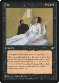 Pox - Ice Age - Magic: The Gathering card