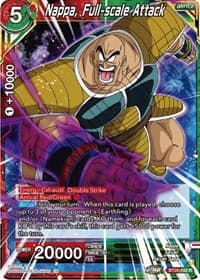 Nappa, Full-scale Attack - Power Absorbed - Dragon Ball Super: Masters card