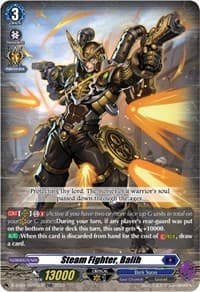 Steam Fighter, Balih (TDR) - D-SS03: Stride Deckset -Chronojet- - Cardfight Vanguard card