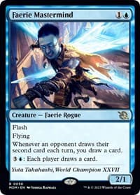 Faerie Mastermind - March of the Machine - Magic: The Gathering card