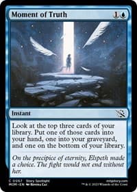 Moment of Truth - March of the Machine - Magic: The Gathering card