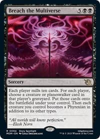 Breach the Multiverse - March of the Machine - Magic: The Gathering card