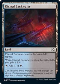 Dismal Backwater - March of the Machine - Magic: The Gathering card