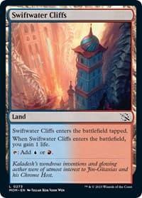 Swiftwater Cliffs - March of the Machine - Magic: The Gathering card