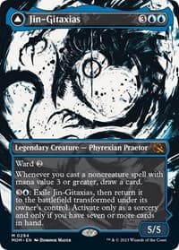 Jin-Gitaxias (Showcase) - March of the Machine - Magic: The Gathering card