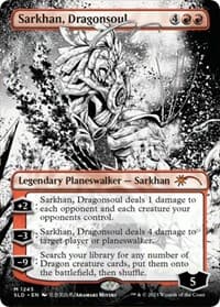Sarkhan, Dragonsoul (Borderless) - Secret Lair Drop Series - Magic: The Gathering card