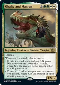 Ghalta and Mavren (MOM Bundle) - Unique and Miscellaneous Promos - Magic: The Gathering card
