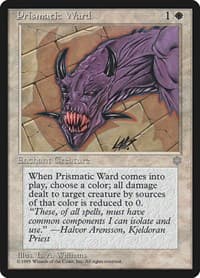 Prismatic Ward - Ice Age - Magic: The Gathering card