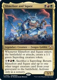 Slimefoot and Squee - Prerelease Cards - Magic: The Gathering card