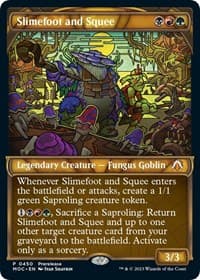Slimefoot and Squee (Showcase) - Prerelease Cards - Magic: The Gathering card