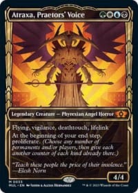 Atraxa, Praetors' Voice - March of the Machine: Multiverse Legends - Magic: The Gathering card