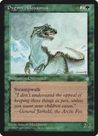 Pygmy Allosaurus - Ice Age - Magic: The Gathering card
