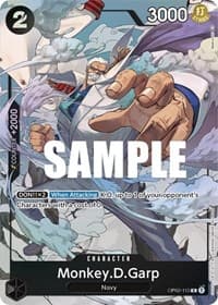 Monkey.D.Garp (115) (Alternate Art) - Paramount War - One Piece Card Game card