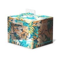 Sidewinder 100+ Floral Places Deck Box - Canary Orange - Ultimate Guard Deck Boxes - Deck Boxes card
