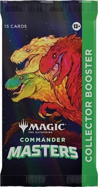 Commander Masters - Collector Booster Pack - Commander Masters - Magic: The Gathering card