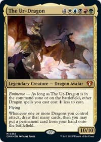 The Ur-Dragon - Commander Masters - Magic: The Gathering card