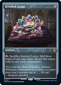 Jeweled Lotus (Foil Etched) - Commander Masters - Magic: The Gathering card