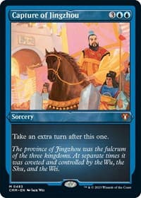Capture of Jingzhou (Foil Etched) - Commander Masters - Magic: The Gathering card