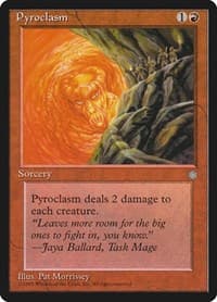 Pyroclasm - Ice Age - Magic: The Gathering card