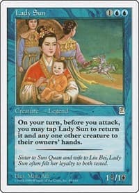 Lady Sun - Portal Three Kingdoms - Magic: The Gathering card
