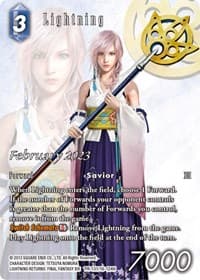 Lightning (February 2023) - FF: Promo Cards - Final Fantasy TCG card