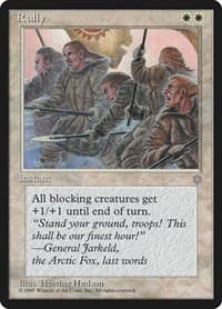 Rally - Ice Age - Magic: The Gathering card