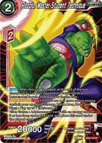 Piccolo, Master-Student Technique - Power Absorbed - Dragon Ball Super: Masters card