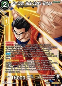Son Gohan, Master-Student Technique - Power Absorbed - Dragon Ball Super: Masters card