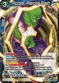 Piccolo, Piercing Flash - Power Absorbed - Dragon Ball Super: Masters card