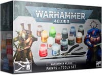 Warhammer 40K - Paints + Tools Set - Warhammer Plastic Box Sets - Warhammer Box Sets card