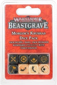 Warhammer: Underworlds - Morgok's Krushas Dice Pack (8-Pack) - Warhammer Game Accessories - Warhammer Game Accessories card