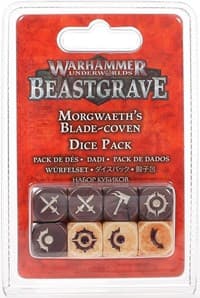Warhammer: Underworlds - Morgwaeth's Blade-Coven Dice Pack (8-Pack) - Warhammer Game Accessories - Warhammer Game Accessories card