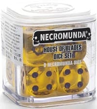 Necromunda: House of Blades Dice Set (8-Pack) - Warhammer Game Accessories - Warhammer Game Accessories card