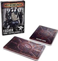 Necromunda: Escher Gang Tactics Cards - Warhammer Game Accessories - Warhammer Game Accessories card