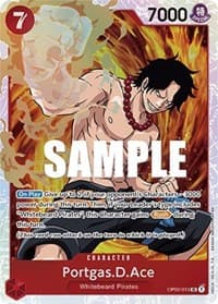 Portgas.D.Ace - Paramount War - One Piece Card Game card