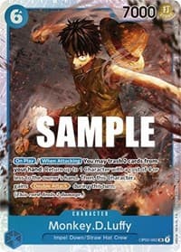 Monkey.D.Luffy (062) - Paramount War - One Piece Card Game card