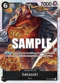 Sakazuki - Paramount War - One Piece Card Game card