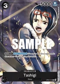 Tashigi (Box Topper) - Paramount War - One Piece Card Game card