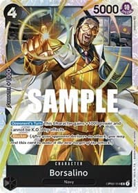 Borsalino - Paramount War - One Piece Card Game card