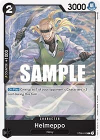 Helmeppo - ST-06: Starter Deck 6 Absolute Justice - One Piece Card Game card
