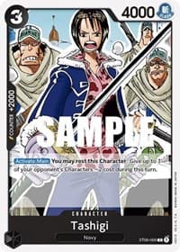 Tashigi - ST-06: Starter Deck 6 Absolute Justice - One Piece Card Game card