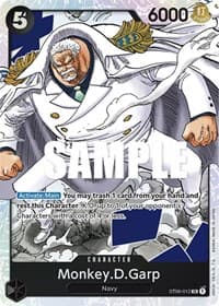 Monkey.D.Garp - ST-06: Starter Deck 6 Absolute Justice - One Piece Card Game card