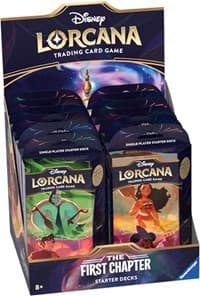 Disney Lorcana: The First Chapter Starter Deck Display - The First Chapter - Disney Lorcana card