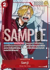 Sanji - OP01-013 (Alternate Art) - One Piece Promotion Cards - One Piece Card Game card