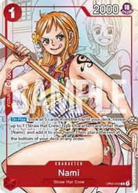 Nami - OP01-016 (Alternate Art) - One Piece Promotion Cards - One Piece Card Game card