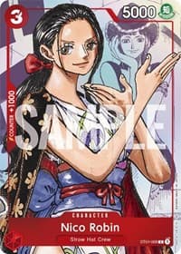 Nico Robin - ST01-008 (Alternate Art) - One Piece Promotion Cards - One Piece Card Game card