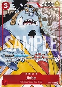 Jinbe - ST01-005 (Alternate Art) - One Piece Promotion Cards - One Piece Card Game card