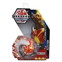 Platinum Series Bakugan Single Pack - Pyrus Blitz Fox - Evolutions - Bakugan TCG card